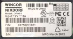 Wincor Nixdorf ATM OP06 II OPERATOR PANEL PN: 01750201871, 1750201871