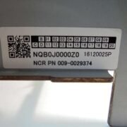 NCR BRM Upper Transport PN: 009-0029374, 90029374, 0090029374