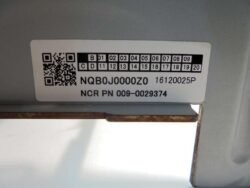 NCR BRM Upper Transport PN: 009-0029374, 90029374, 0090029374