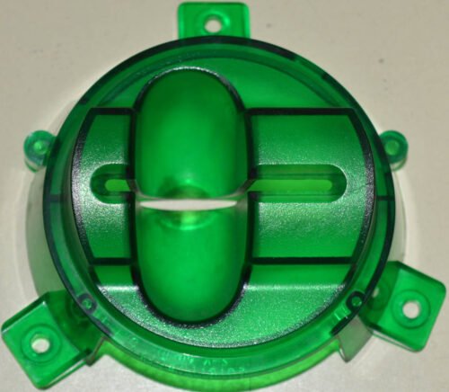 3550- NCR CARD COVER GREEN WITH SENSOR PN: 445-0716109, 4450716109