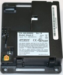 3556-1 NCR ID Tech VIVOPay Kiosk II USB NFCMain Control Unit PN: 009-0028950, 90028950