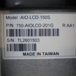3568-4 Diebold 15 INCH COLOR TFT-LCD PN: 750-AIOLCD-201G, 750AIOLCD201G