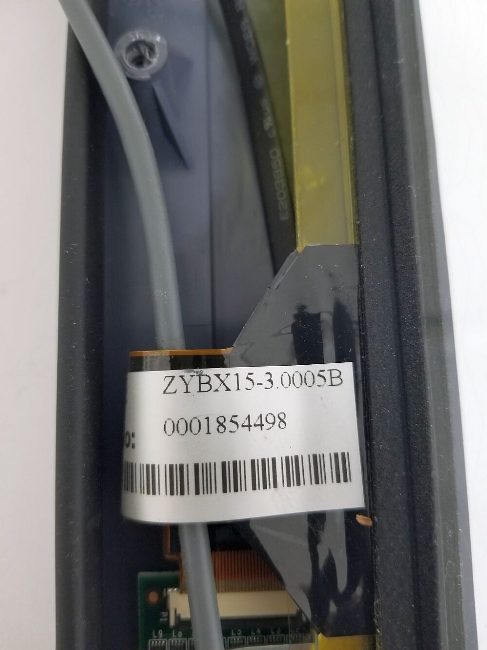 3575-3 ZYTRONIC TOUCHSCREEN WITH PRIVACY PN: ZYBX15-3 000 5B, 153 000 5B