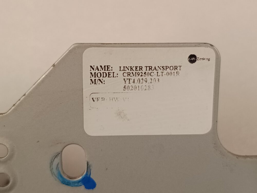 GRG, LINKER TRANSPORT, CRM9250C-LT-001R, NP: YT4.029.203, YT4029203