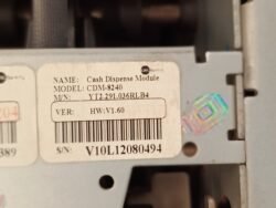GRG, Cash Dispense Module, CDM-8240, NP: YT2.291.036RLB4, YT2291036RLB4