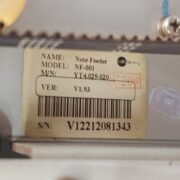 3611-1 GRG, Note Feeder, NF-001, NP: YT4.029.020, YT4029020