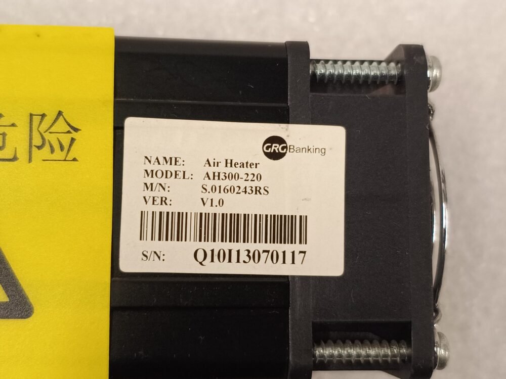 GRG, Air Heater, AH300-220, NP: S.0160243RS, S0160243RS