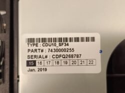 3622-2 Nautilus Hyosung, HCDU 3RD AND 4TH FEED MODULE NOTE SEPERATOR, CDU10_SF34, NP: 7430000255