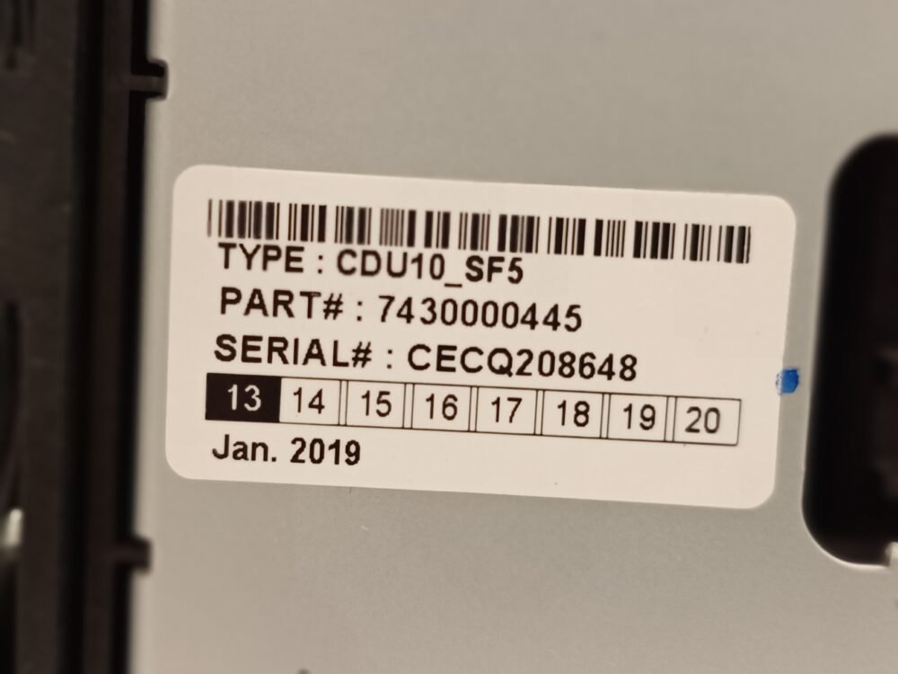 3624-2 Nautilus Hyosung, 5th Feed Module Note Separator, CDU10_SF5, NP: 7430000445