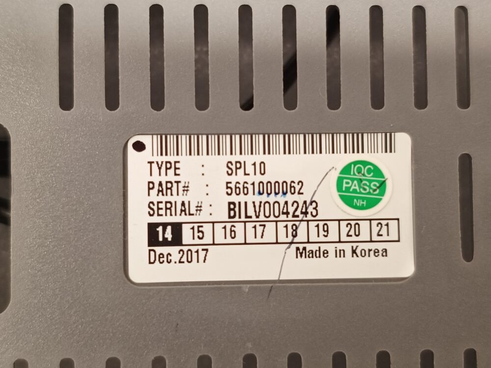 3628-1 Nautilus Hyosung, Hyosung LCD Display Monitor, SPL10, NP: 5661000062