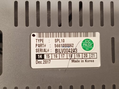 Nautilus Hyosung, Hyosung LCD Display Monitor, SPL10, NP: 5661000062