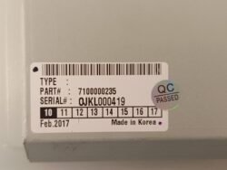 3629-2 Nautilus Hyosung, Hyosung Entire OPL Assy With Electronics 21.5", NP: 7100000235