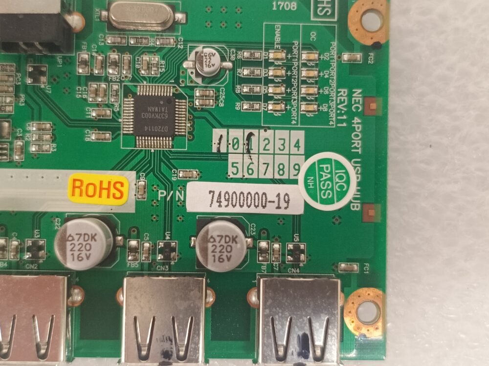 3646-1 Nautilus Hyosung, Hyosung USB HUB CONTROL, NP: 7490000019