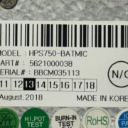 3649-1-1.jpeg NAUTILUS HYOSUNG, ATM POWER SUPPLY, HPS750-BATMIC, PN: 5621000038