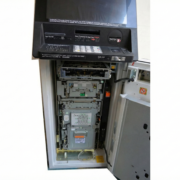 3650-5 NCR, 2063 SELFSERV 23 Interior Lobby Cash Recycler With Check Accept, Cajero Completo