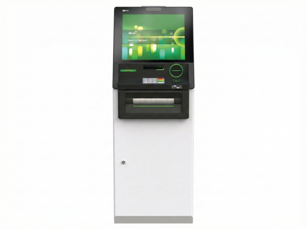 3650-6 NCR, 2063 SELFSERV 23 Interior Lobby Cash Recycler With Check Accept, Cajero Completo