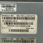 Diebold, PC, PRCSR, CI5, 2.9GHZ ,4GB, PN: 49-249260-291A, 49249260291A