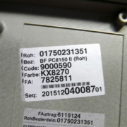 3692-2 Wincor Nixdorf ATM FASCIA PN: 01750231351, 1750231351