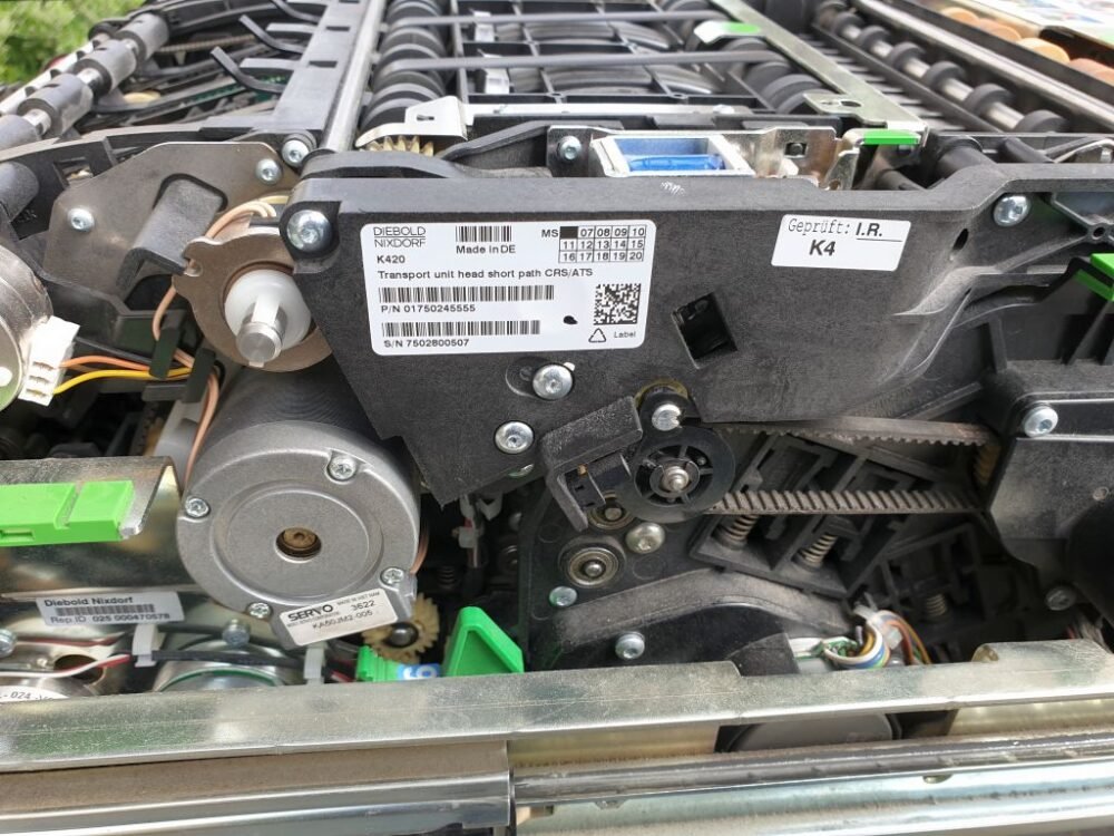 3693-2 Diebold Nixdorf transport unit head short path CRS/ATS (RM3) PN: 1750245555, 1750245555