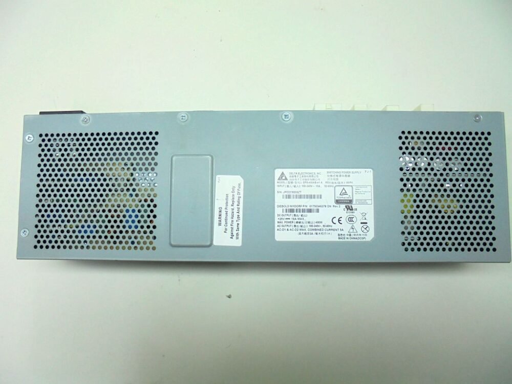 3703-2 Diebold Nixdorf POWER SUPPLY, SWITCHR, MULTVOLT, W400 PN: 01750346378, 1750346378