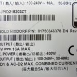 3703-6 Diebold Nixdorf POWER SUPPLY, SWITCHR, MULTVOLT, W400 PN: 01750346378, 1750346378