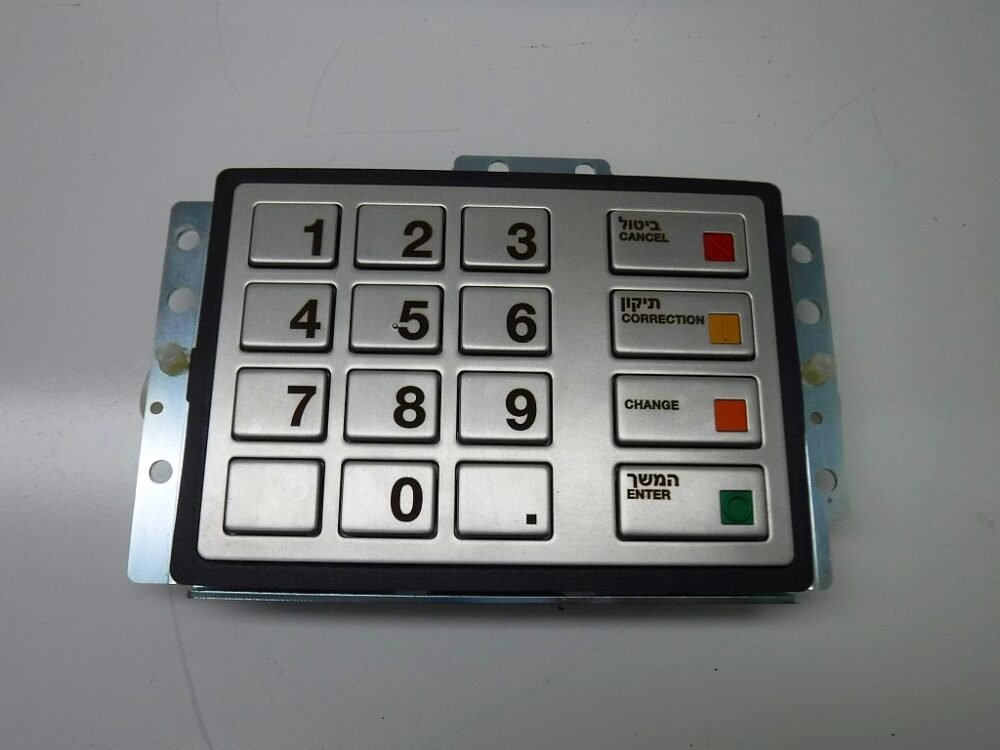 3712-1 Diebold EPP7 (PCI-PLUS),LGE,STSTL,HTR, HEB, NUM, DE PN: 00-155797-732B, 155797732B, 00155797732B
