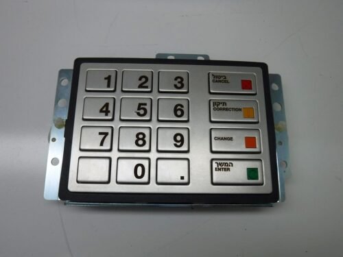 3712-1 Diebold EPP7 (PCI-PLUS),LGE,STSTL,HTR, HEB, NUM, DE PN: 00-155797-732B, 155797732B, 00155797732B