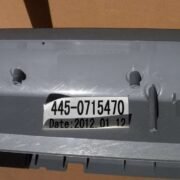 NCR 6632 PLASTIC FASCIA PN: 445-0715470, 4450715470