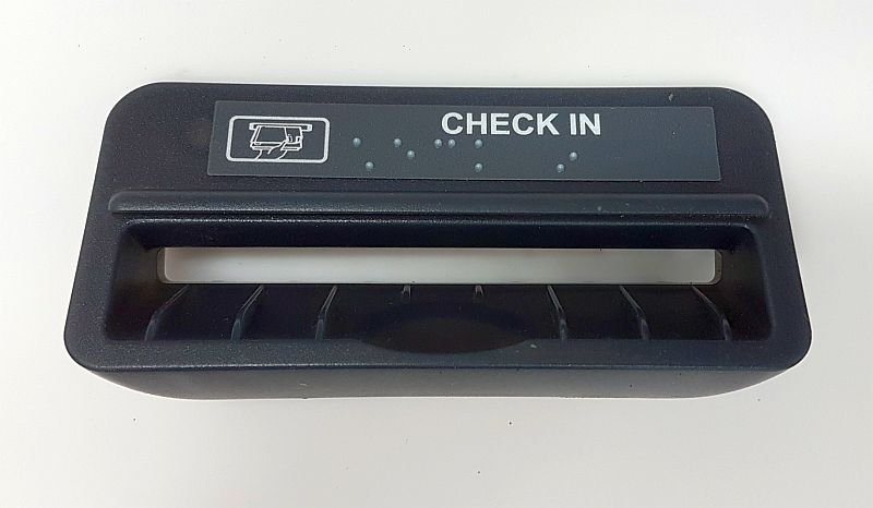 3743-1 NCR FASCIA INSERT SCPM (VX4 DU4 DU PN: 445-0717422, 4450717422
