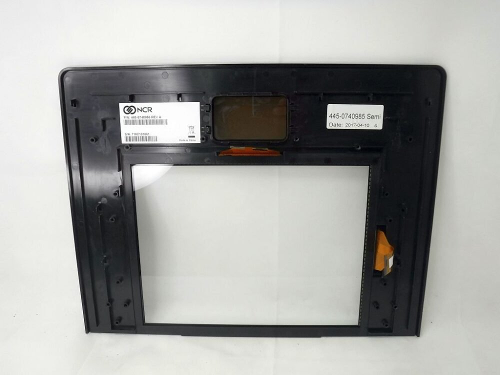 3752-2 NCR FASCIA - 15 TOUCH ASSY PN: 445-0740986, 4450740986