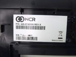 3752-3 NCR FASCIA - 15 TOUCH ASSY PN: 445-0740986, 4450740986