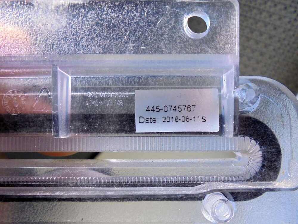 3757-3 NCR, CARD READER MOULDING, PN: 445-0745767, 4450745767