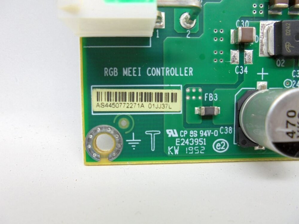 NCR RGB MEEI CONTROL BO PART PN: 445-0772271, 4450772271