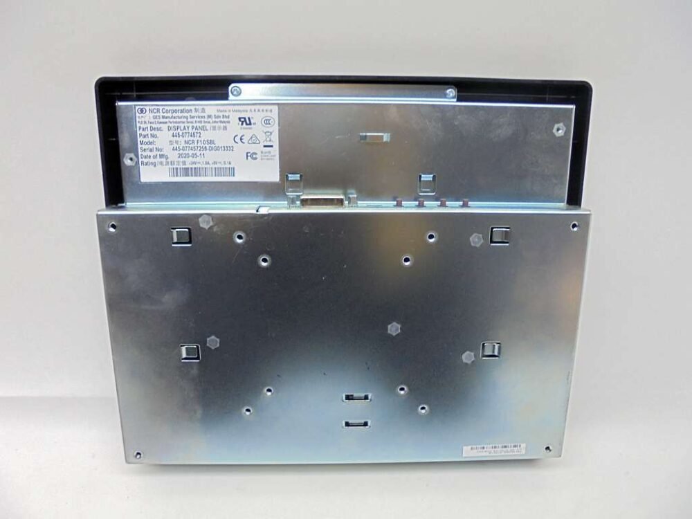 NCR NCR Display Panel model NCR F10SBT size 10" PN: 445-0774572, 4450774572 PN: 445-0774572, 4450774572