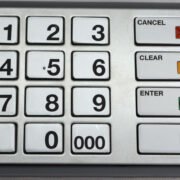 Diebold ATM KEYBOARD EPP7 (BSC), LGE, ST STLS, NO HTR, ENG (US), QZ1, BLANK PN: 49-249442-707A, 49249442707A