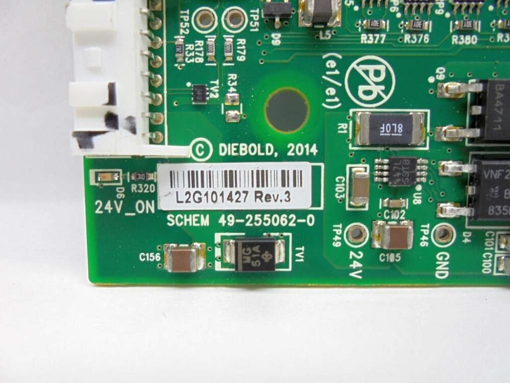 Diebold CCA CONTROLLER PN: 49-255062, 49255062