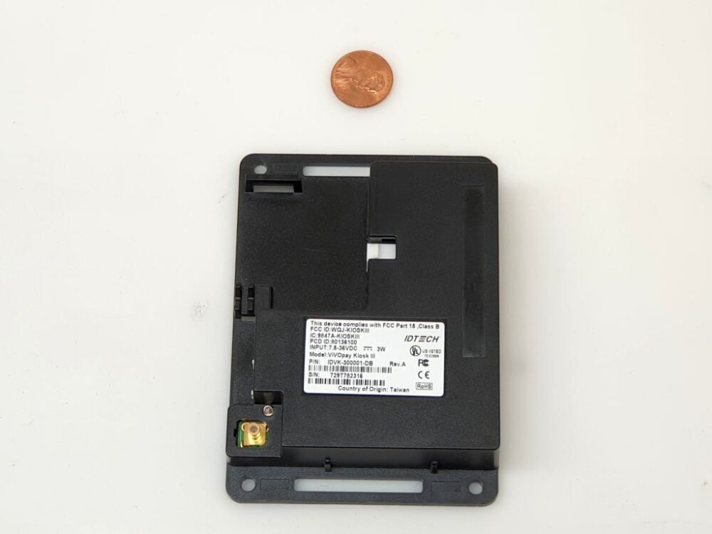 Diebold ID TECH ViVOpay Kiosk III NFC Antenna PN: 49-273499-000A, 49273499000A, IDVK-310100, IDVK310100