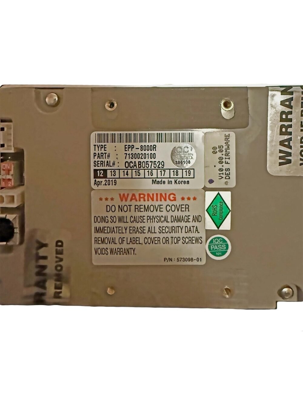 3907-2 Hyosung, EPP-8000R ATM KEYPAD, NP: 7130270100