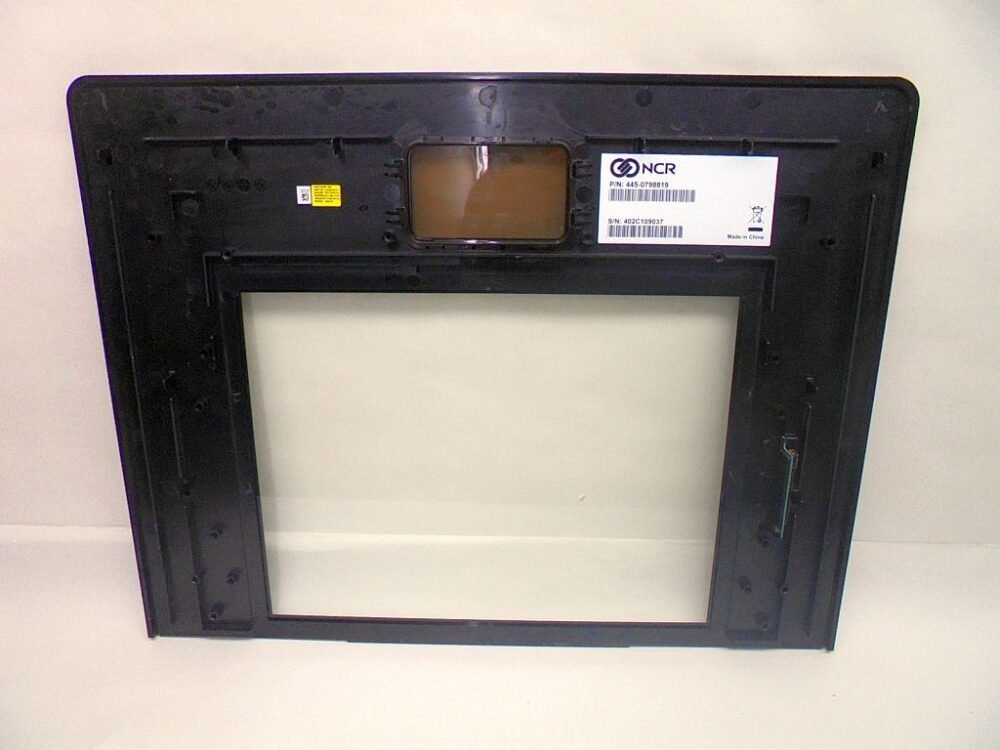 NCR FASCIA - 15 TOUCH ASSY PN: 445-0798819, 4450798819