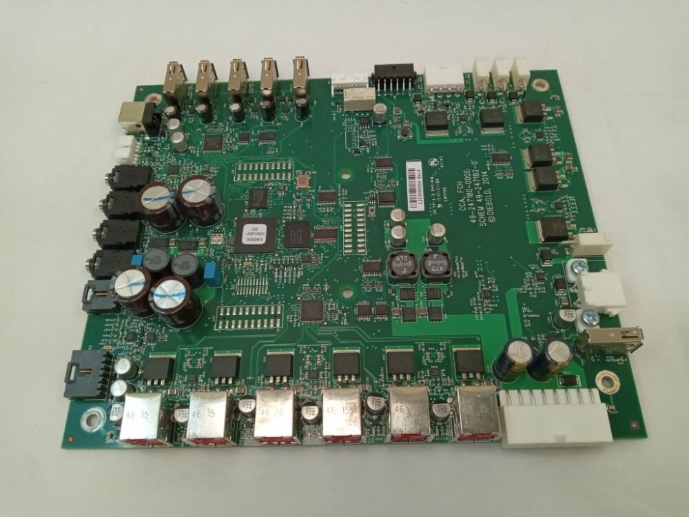 3929 Diebold CCA,FASCIA CNTRL HUB (FCH) PN: 49-247180-000D, 49247180000D