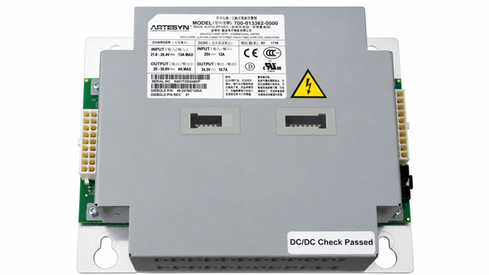 Diebold PWR SPLY,DCDC,24V,W 400 PN: 49-247847-000A, 49247847000A