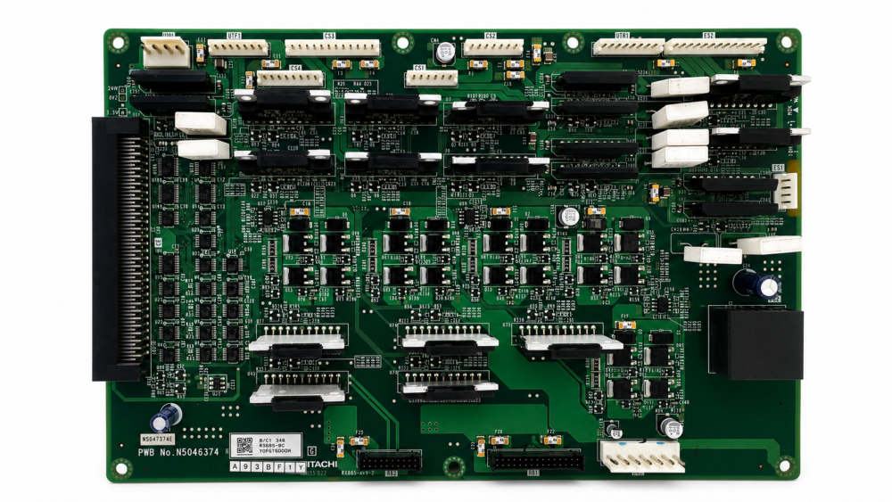 LOWER MODULE POWER SUPPLY BOARD HITACHI PN: RX865-BC, 00RX865-BC
