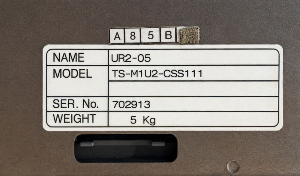 CASH SLOT HITACHI PN: TS-M1U2-CSS111, 00TS-M1U2-CSS111