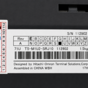 CASH CASSETTE HITACHI PN: TS-M1U2-SRJ10, 00TS-M1U2-SRJ10