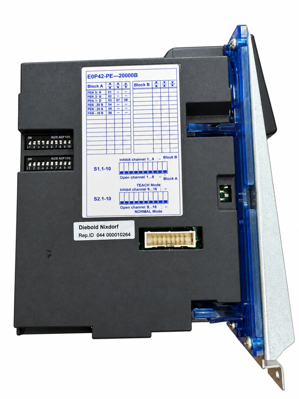 E350P4.000_6 DIEBOLD, COIN VALIDATOR, V² EAGLE, NP: E350P4.00/0