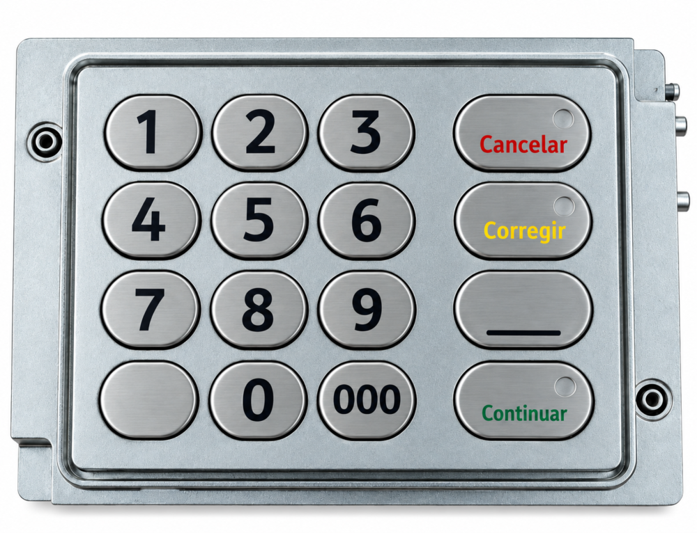 445-0744322 NCR EPPU-3 USB 66xx BBVA INTL_64 PN: 445-0744322
