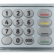 445-0744322 NCR EPPU-3 USB 66xx BBVA INTL_64 PN: 445-0744322