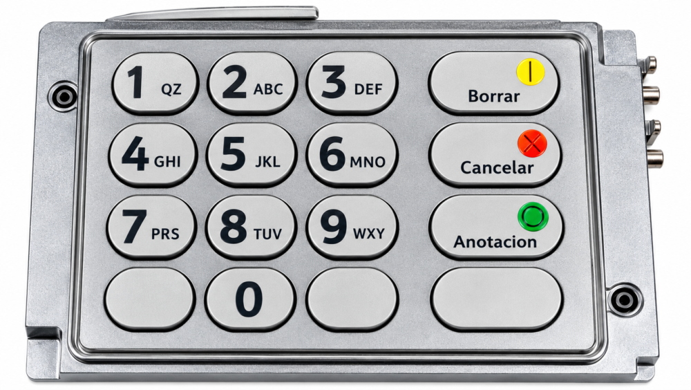 445-0783518 NCR EPP4 V4 Spanish Keyboard PN: 445-0783518, 00445-0783518