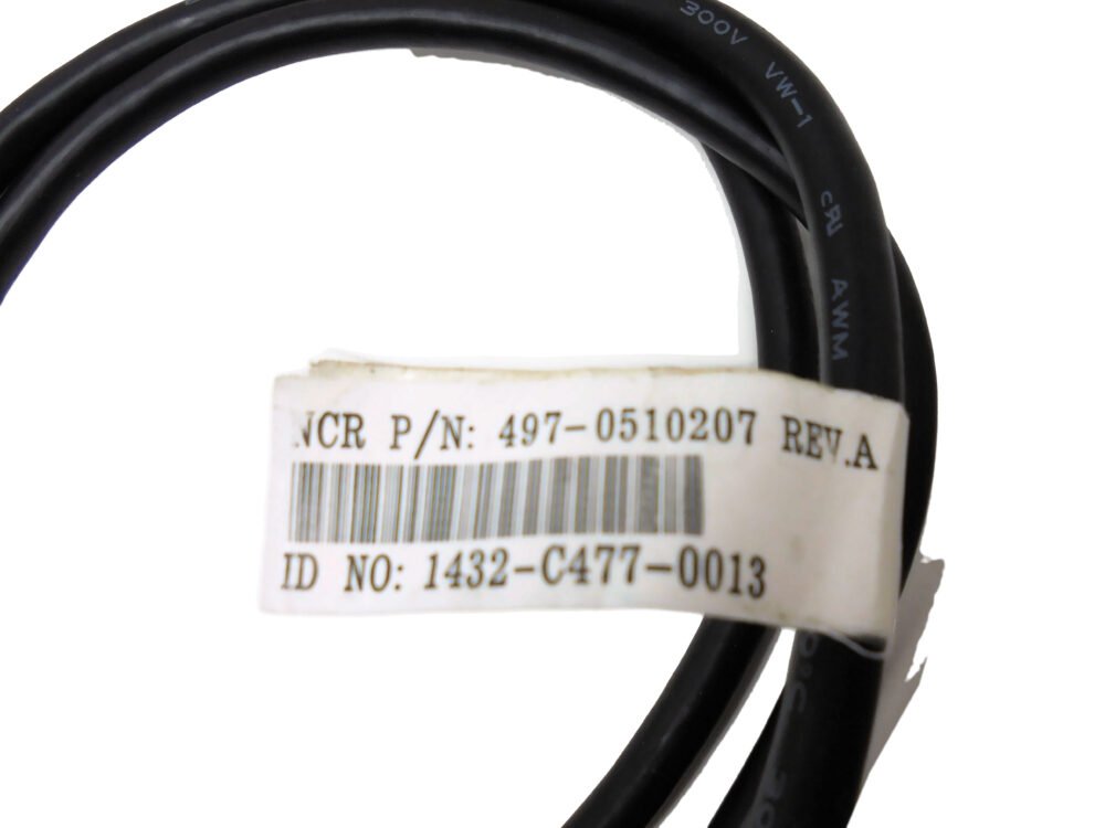 NCR Powered 12V USB to 1X8 Latchloc 1.3 meter (4.26 feet) PN: 4970510207