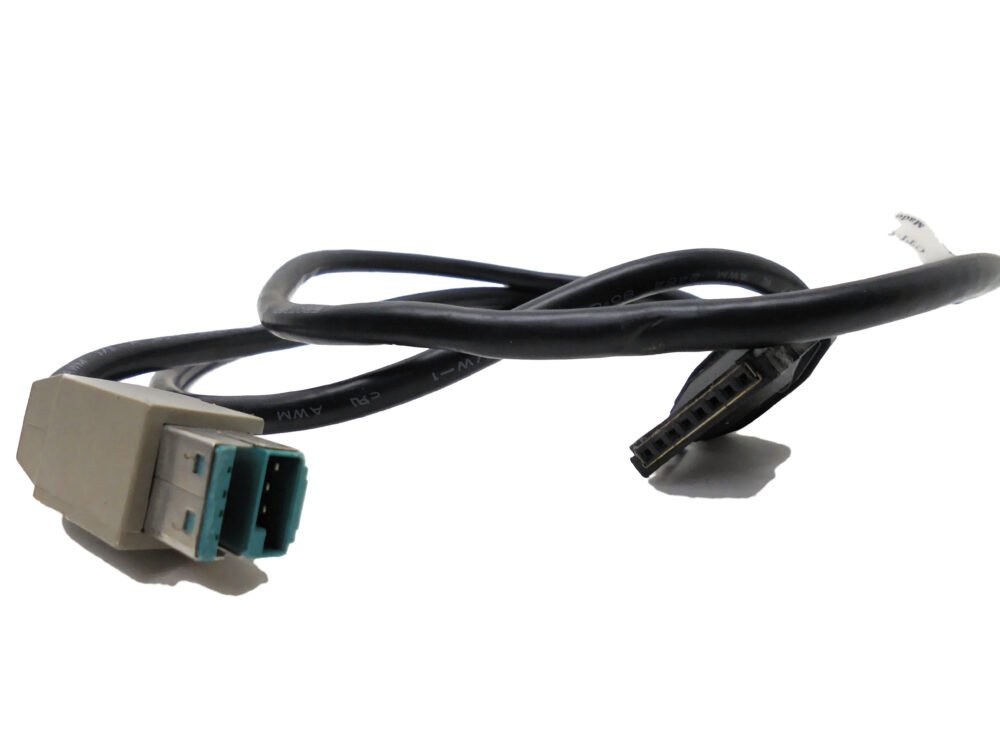 NCR Powered 12V USB to 1X8 Latchloc 1.3 meter (4.26 feet) PN: 4970510207